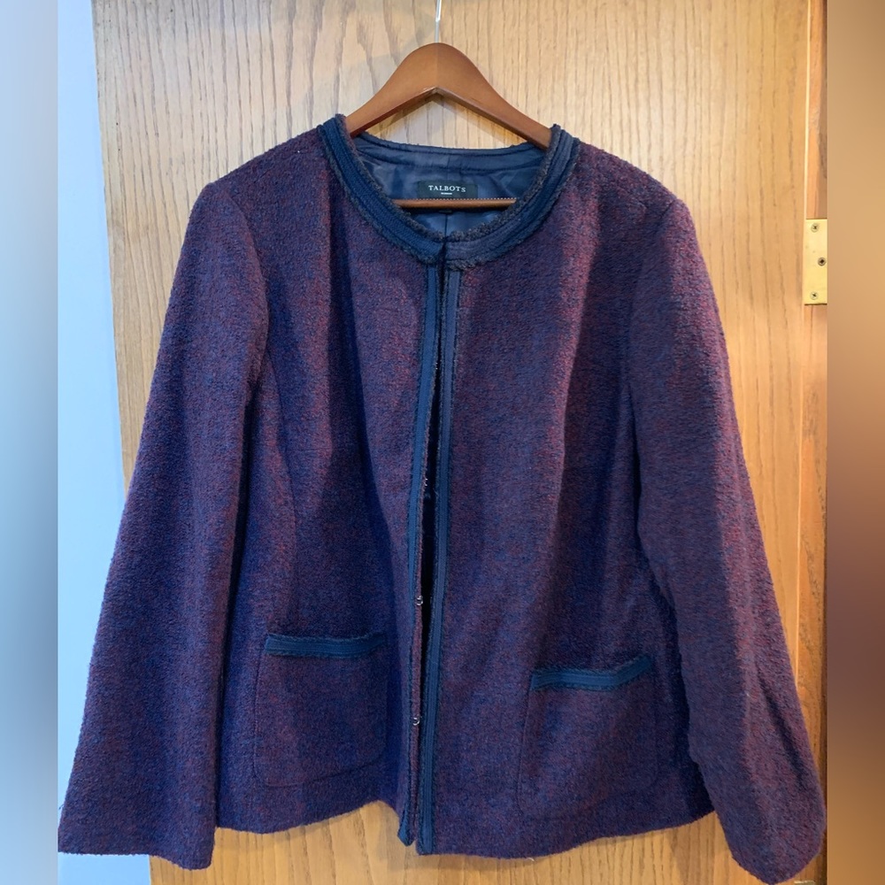 Talbots Wool Blend Blazer